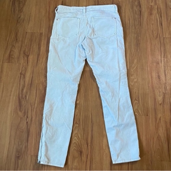 Anthropologie Pilcro Corduroy Skinny Leg Pants Side Zips Women’s Size 26 - Picture 4 of 16